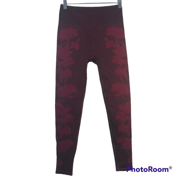 Fabletics Women’s High Waisted Seamless Floral Leggings Size Small - Picture 1 of 7
